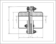 JZM型重型機械用膜片聯軸器 JZM型重型機械用膜片聯軸器